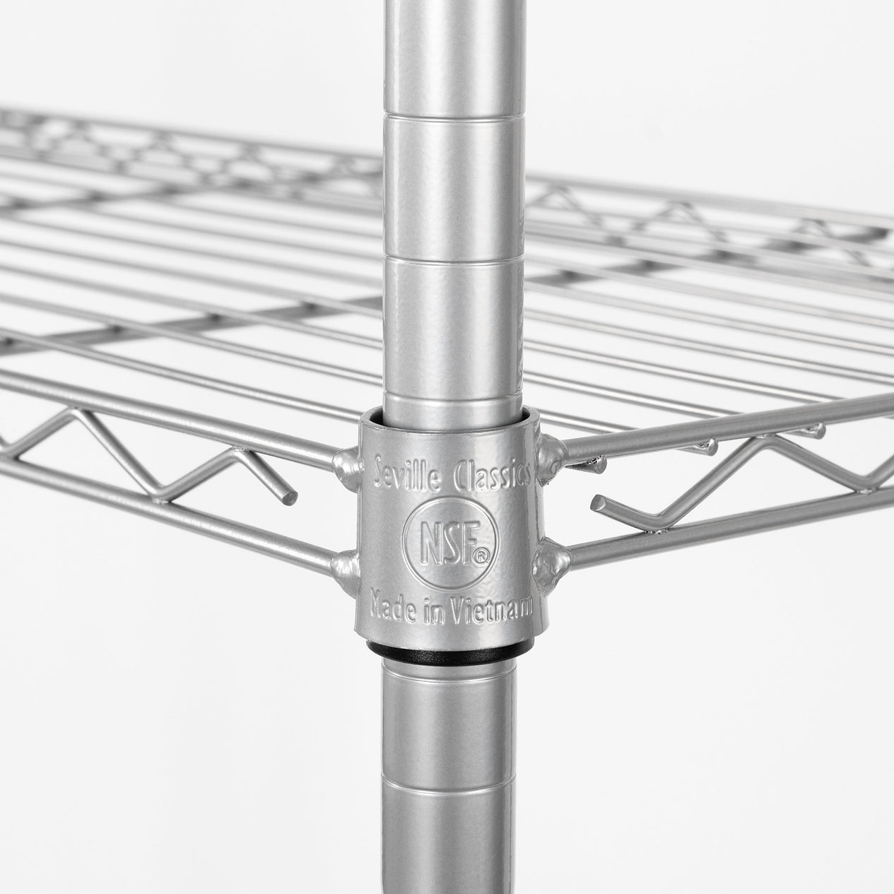 5-Tier NSF-Certified Steel Shelving