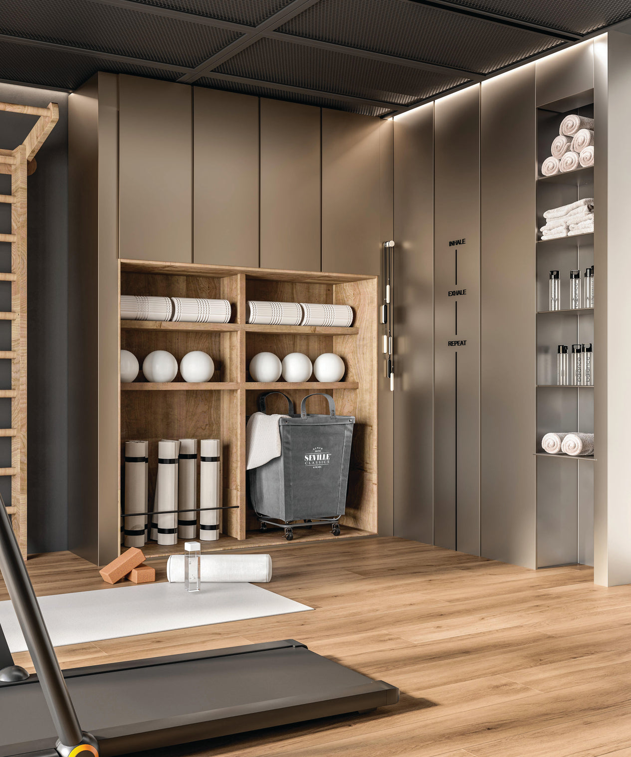 Heavy-Duty Rolling Laundry Hamper, Gray