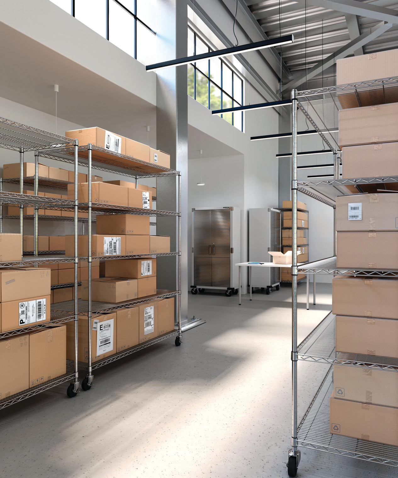 UltraDurable® 5-Tier NSF-Certified Steel Shelving