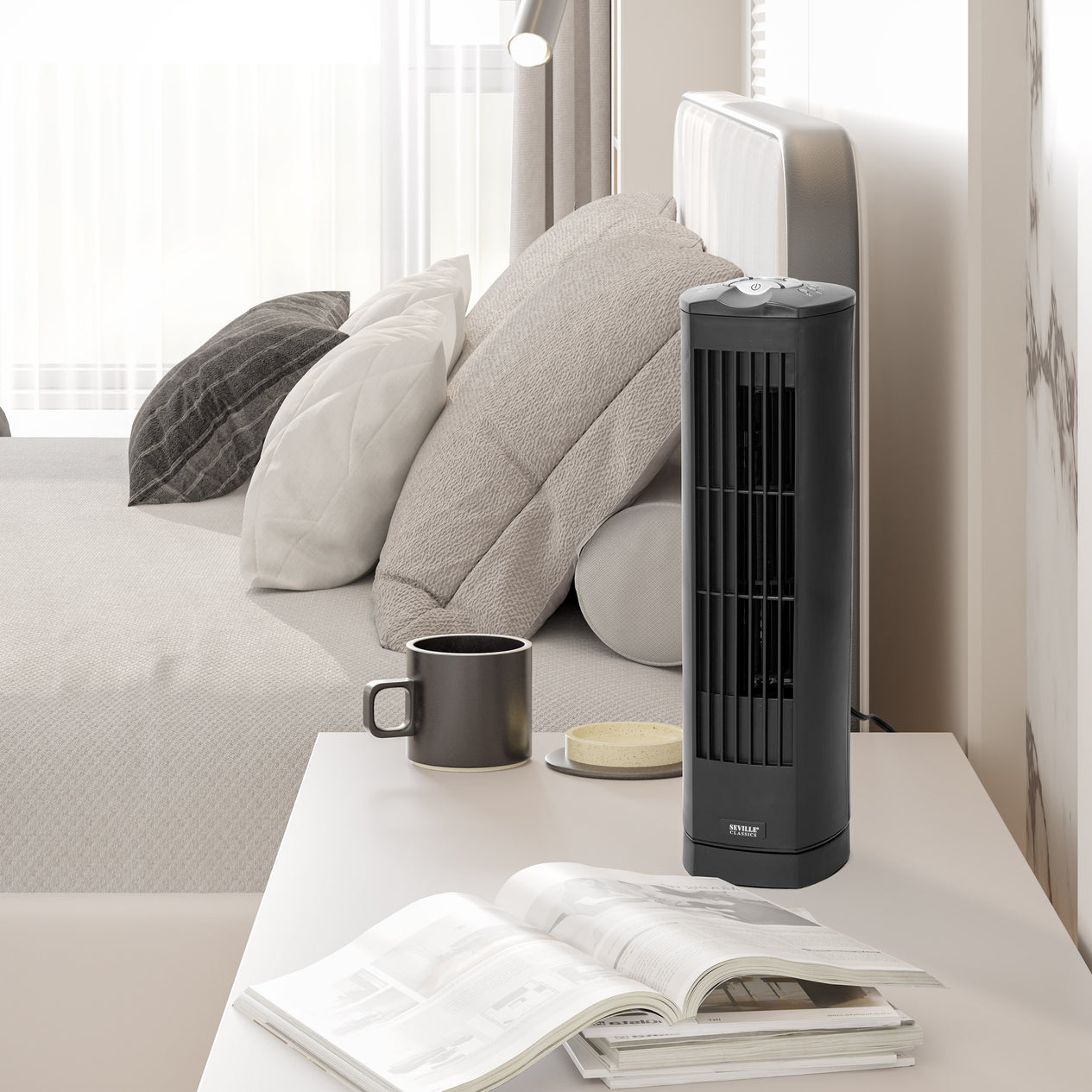 UltraSlimLine® Tower Fan Combo Pack, Black