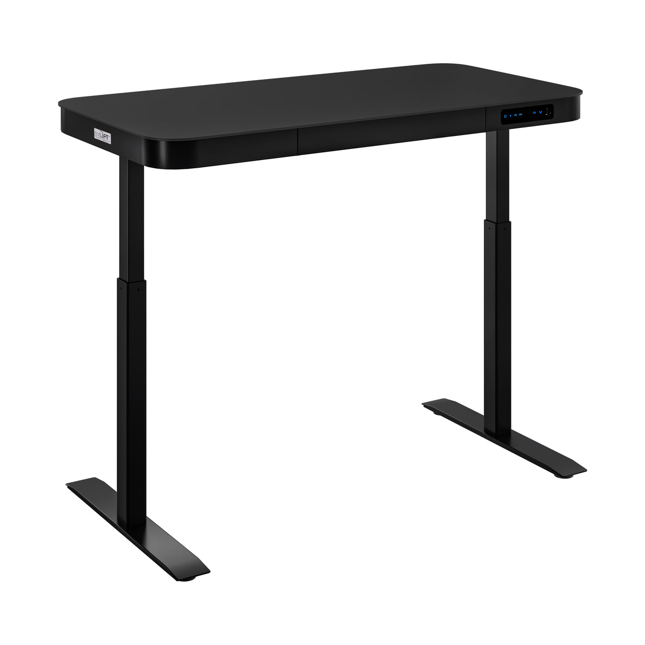 airLIFT® 48" Tempered Glass Top Desk with Drawer