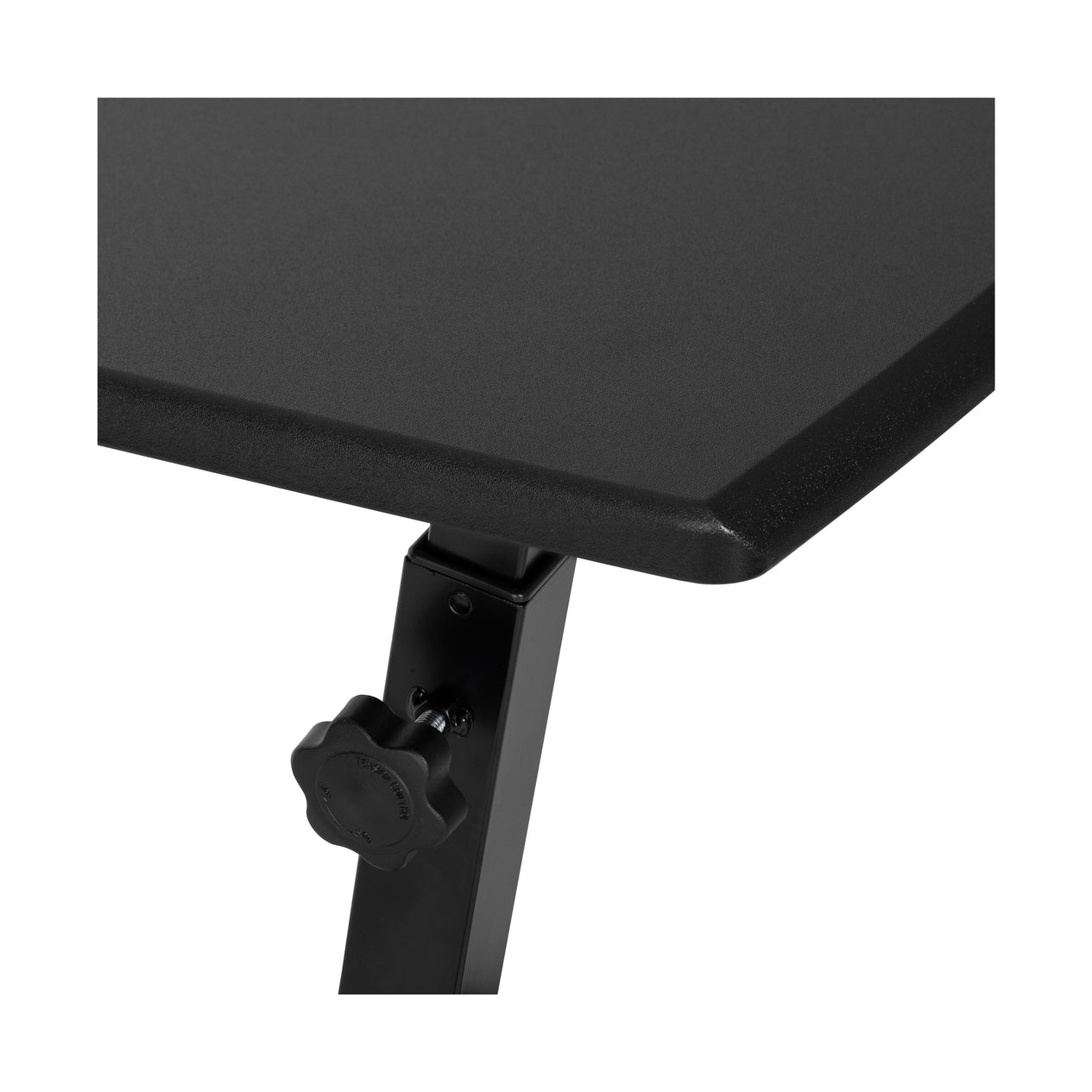 airLIFT® Mobile Laptop Sitting Desk Cart, Black