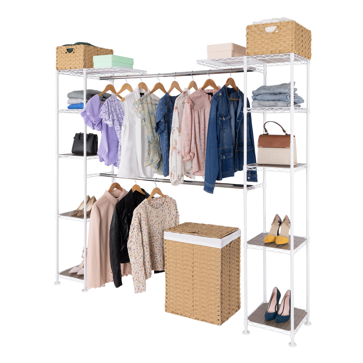 Expandable Closet Organizer System