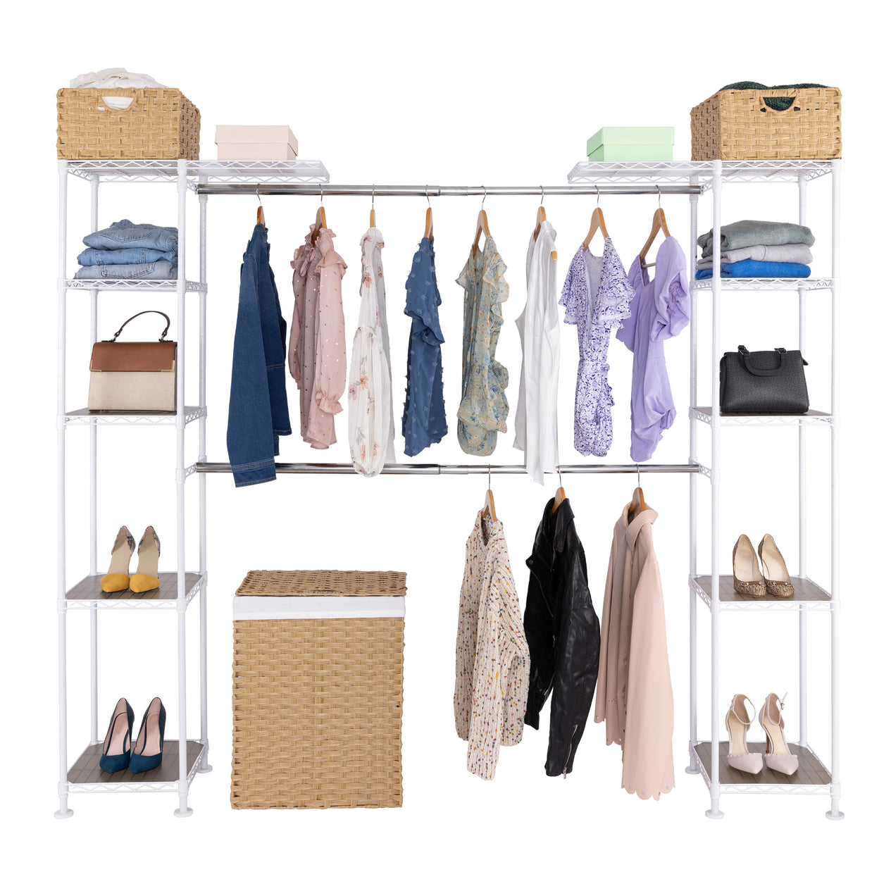Expandable Closet Organizer System