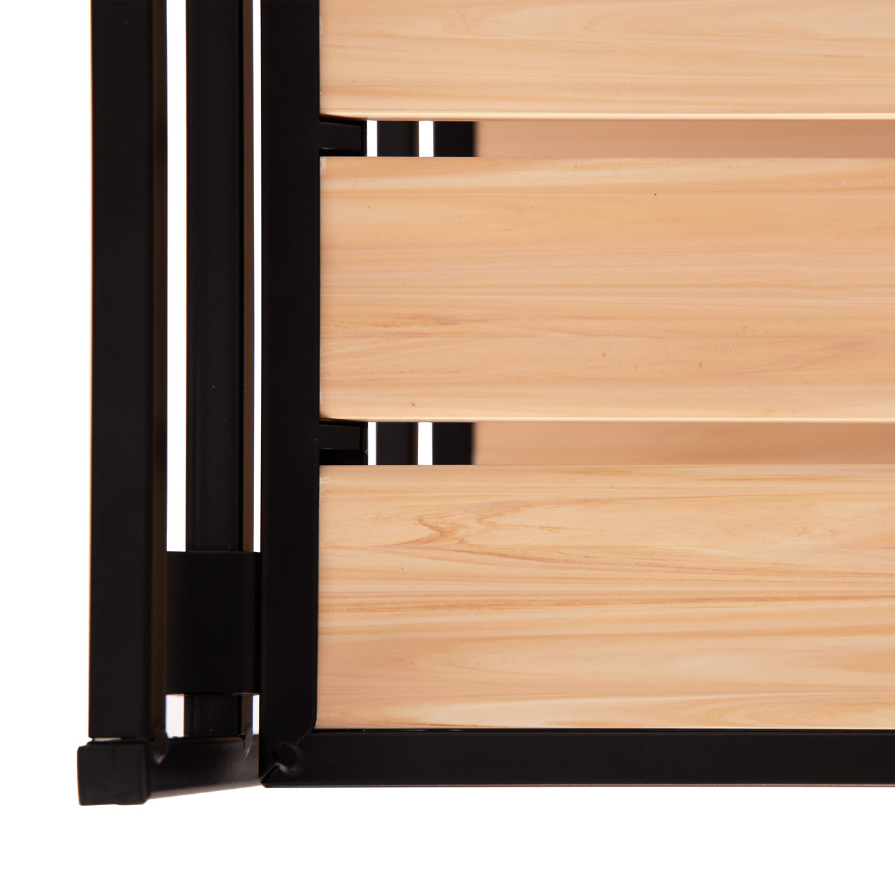 Close up of white oak slat