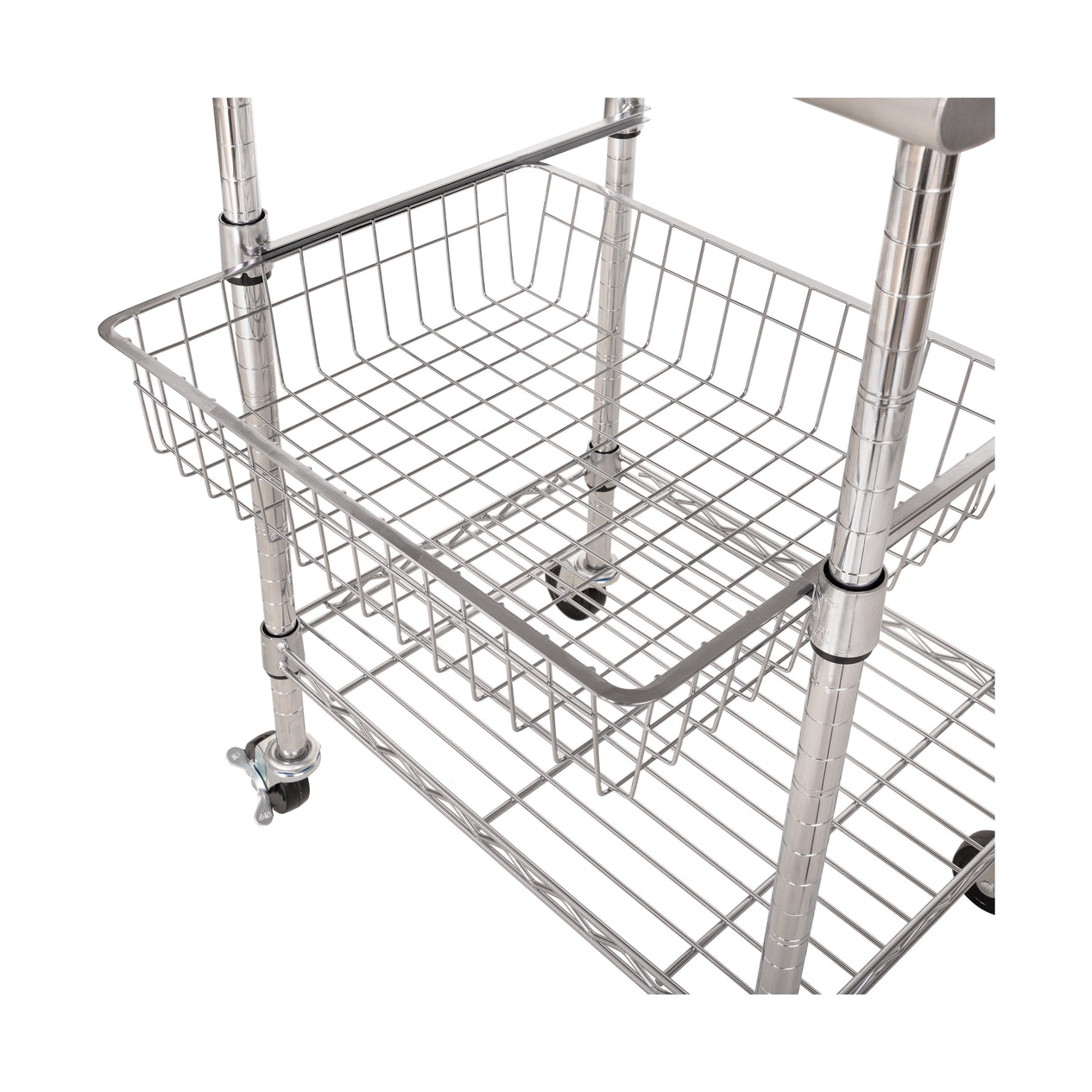 Stainless Steel NSF-Certified Utility Worktable Cart
