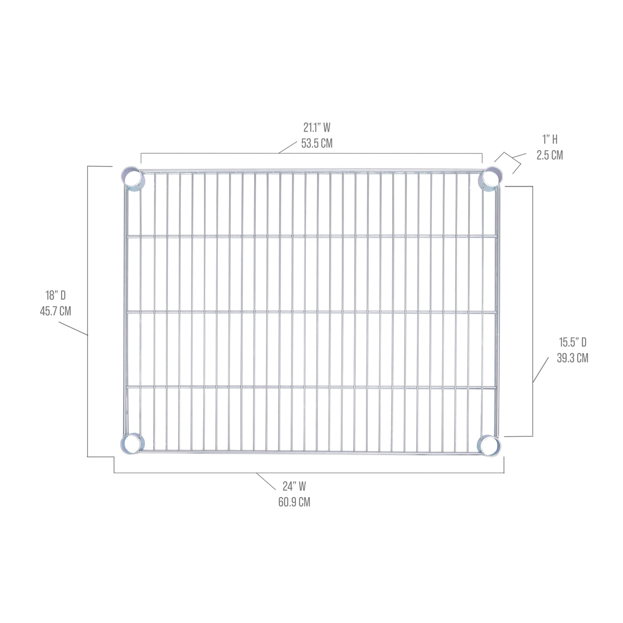 UltraDurable® NSF Steel Wire Shelf