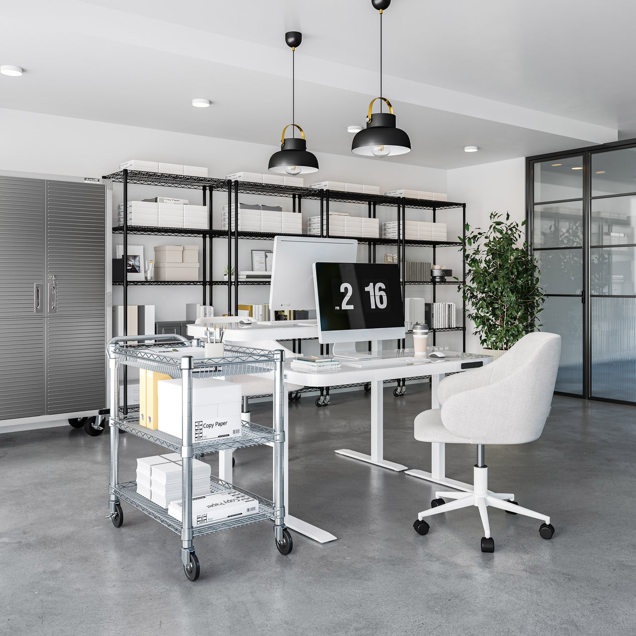 3-Tier NSF-Certified Heavy-Duty Utility Cart