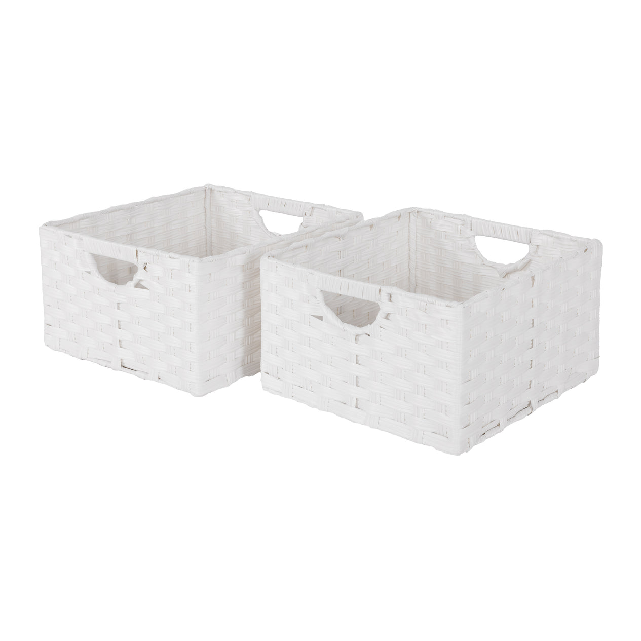 Handwoven Basket (2-Pack), White