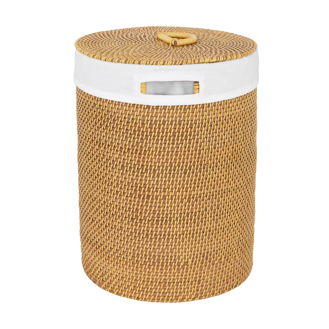 Laundry Hamper on white background
