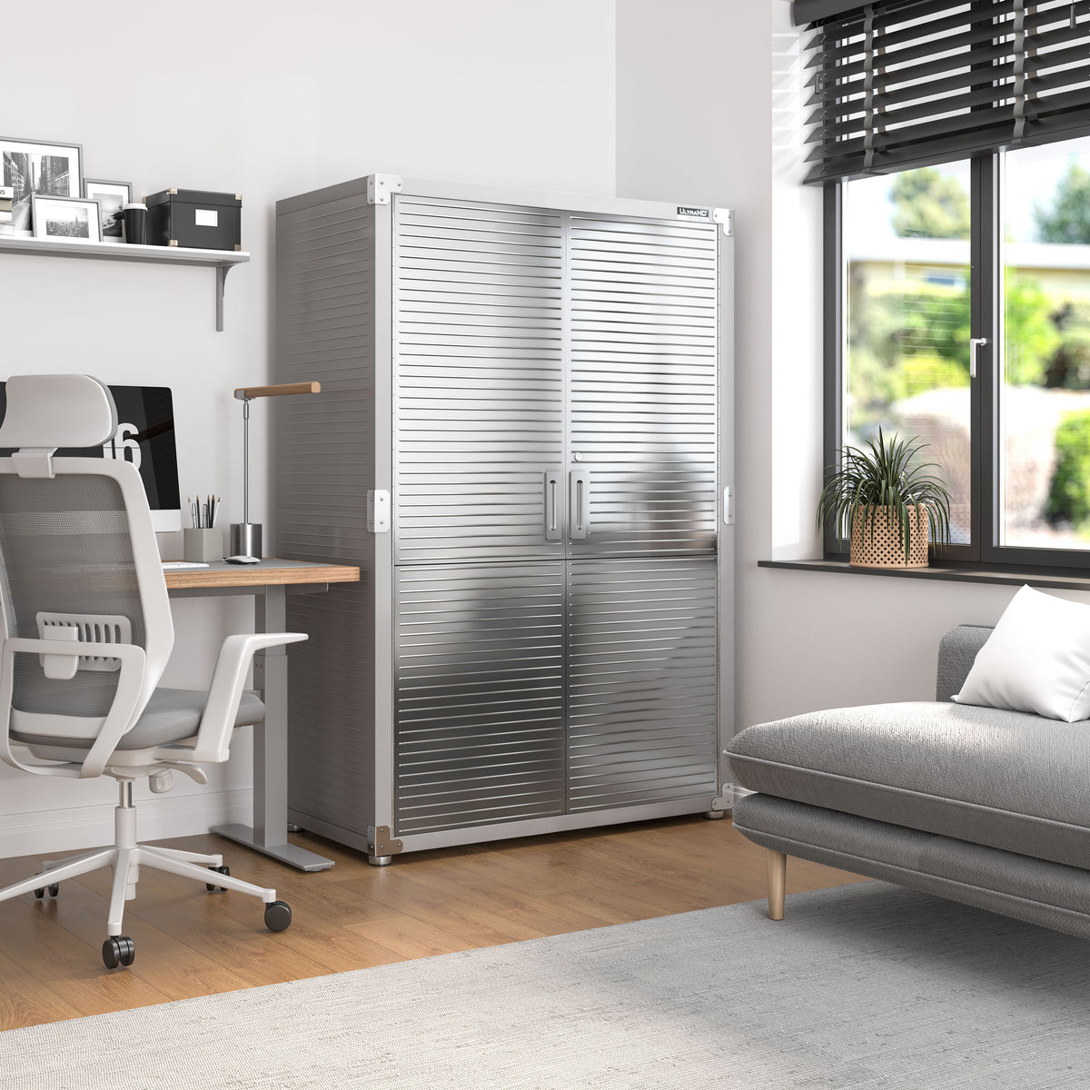 quatre saisons デュべキルトケットBL 新品未使用約135×200 UltraHD® Storage Cabinet, Granite