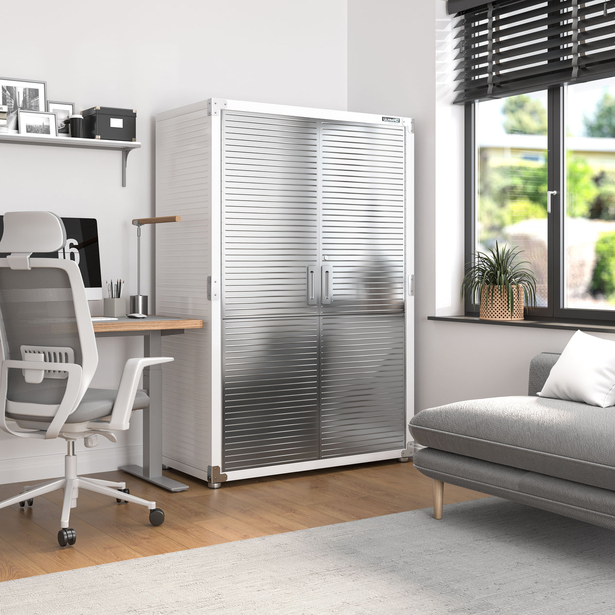 UltraHD® Storage Cabinet, White