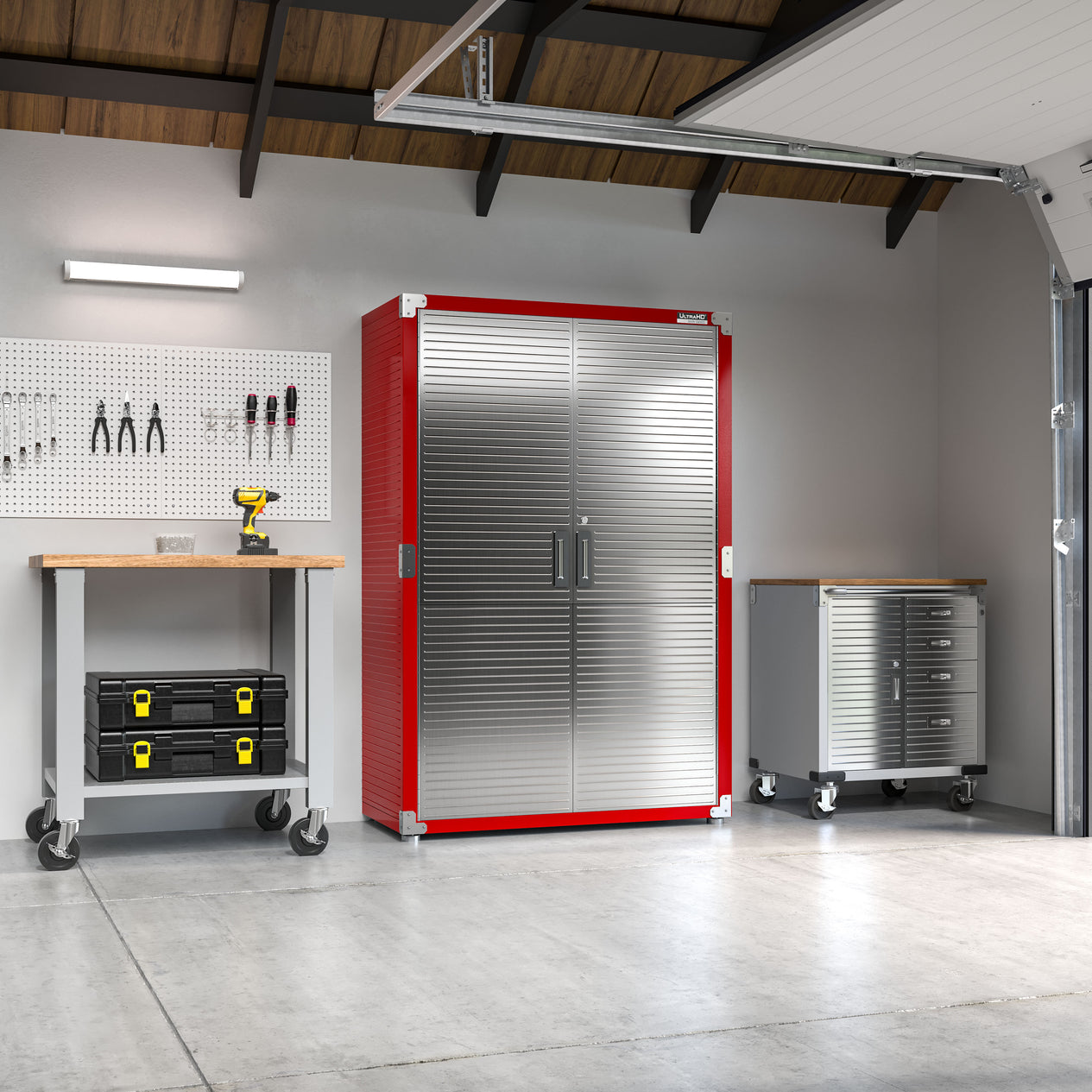 UltraHD® Storage Cabinet, Red