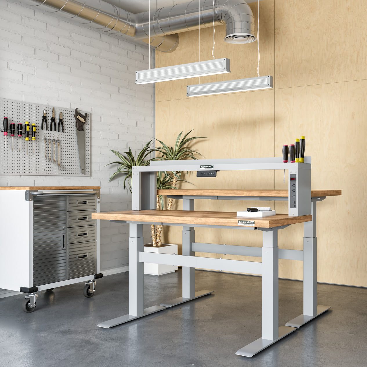 UltraHD® Electric Height Adjustable Workbench
