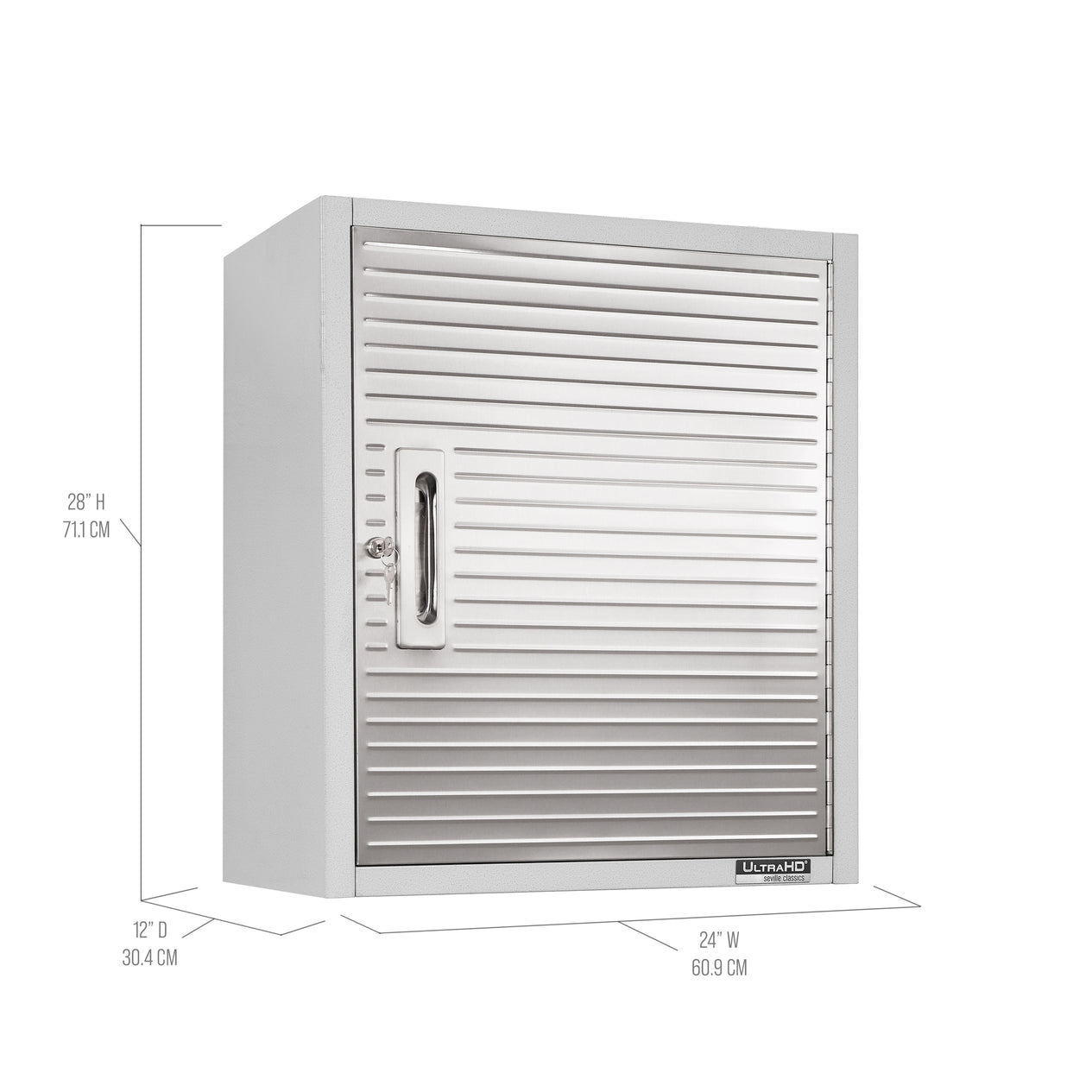 UltraHD® Single Door Wall Cabinet, Granite