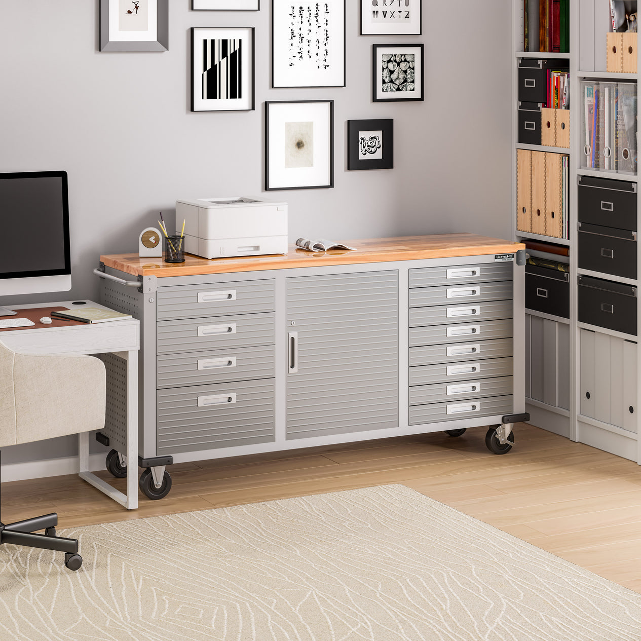 UltraHD® 12-Drawer Rolling Workbench