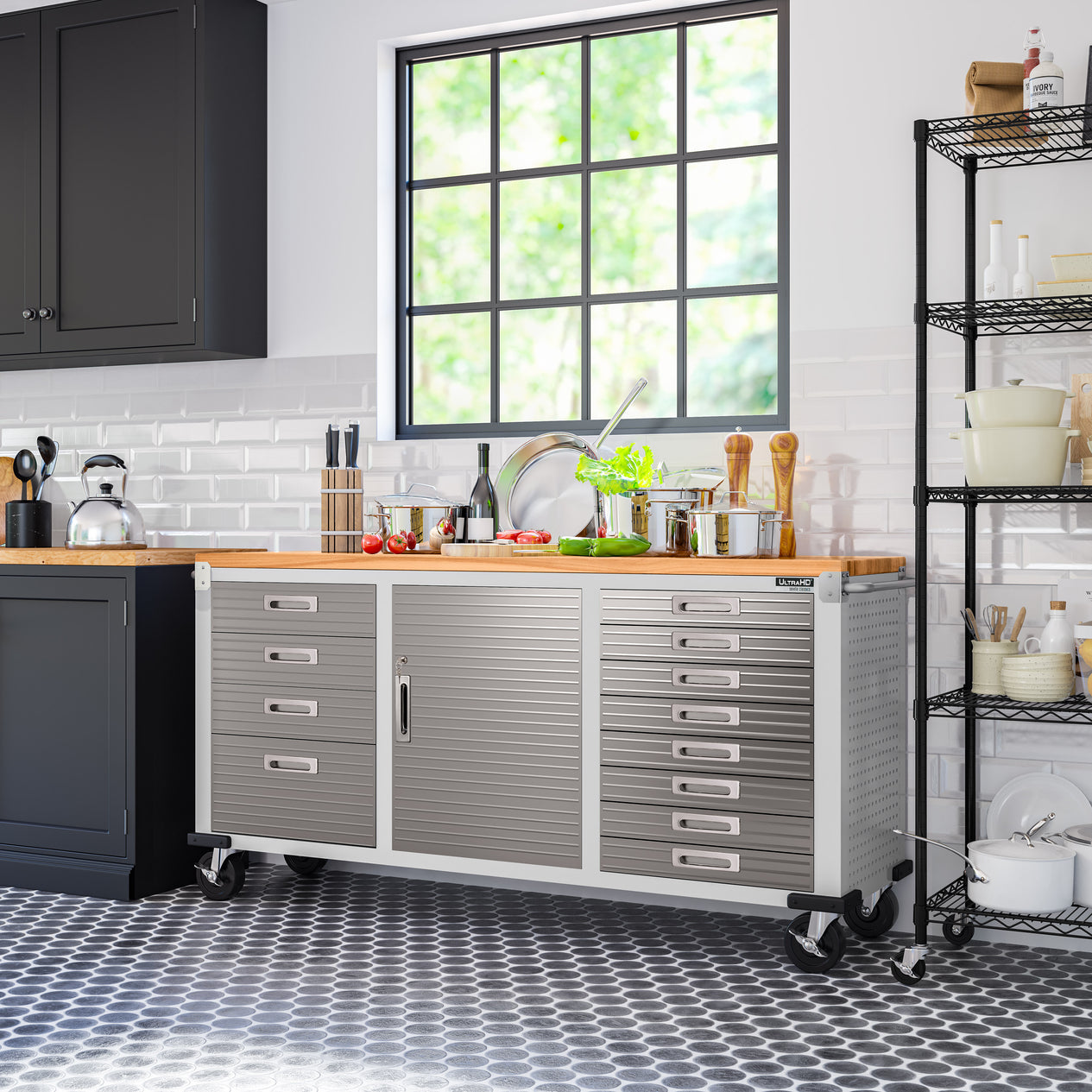 UltraHD® 12-Drawer Rolling Workbench