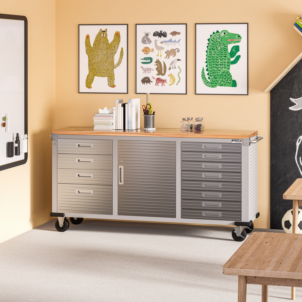 UltraHD® 12-Drawer Rolling Workbench