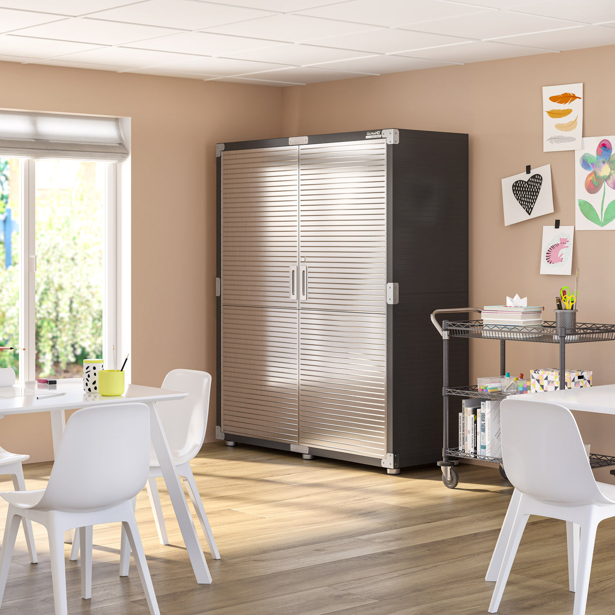 UltraHD® Storage Cabinet, Graphite