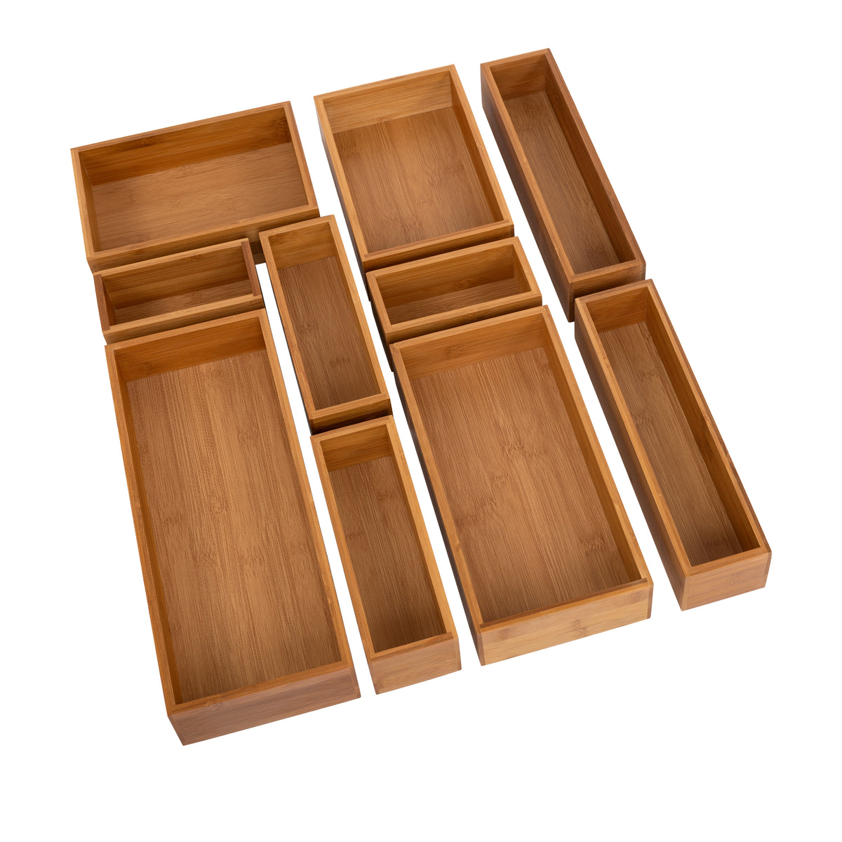 10-Piece Bamboo Box Set