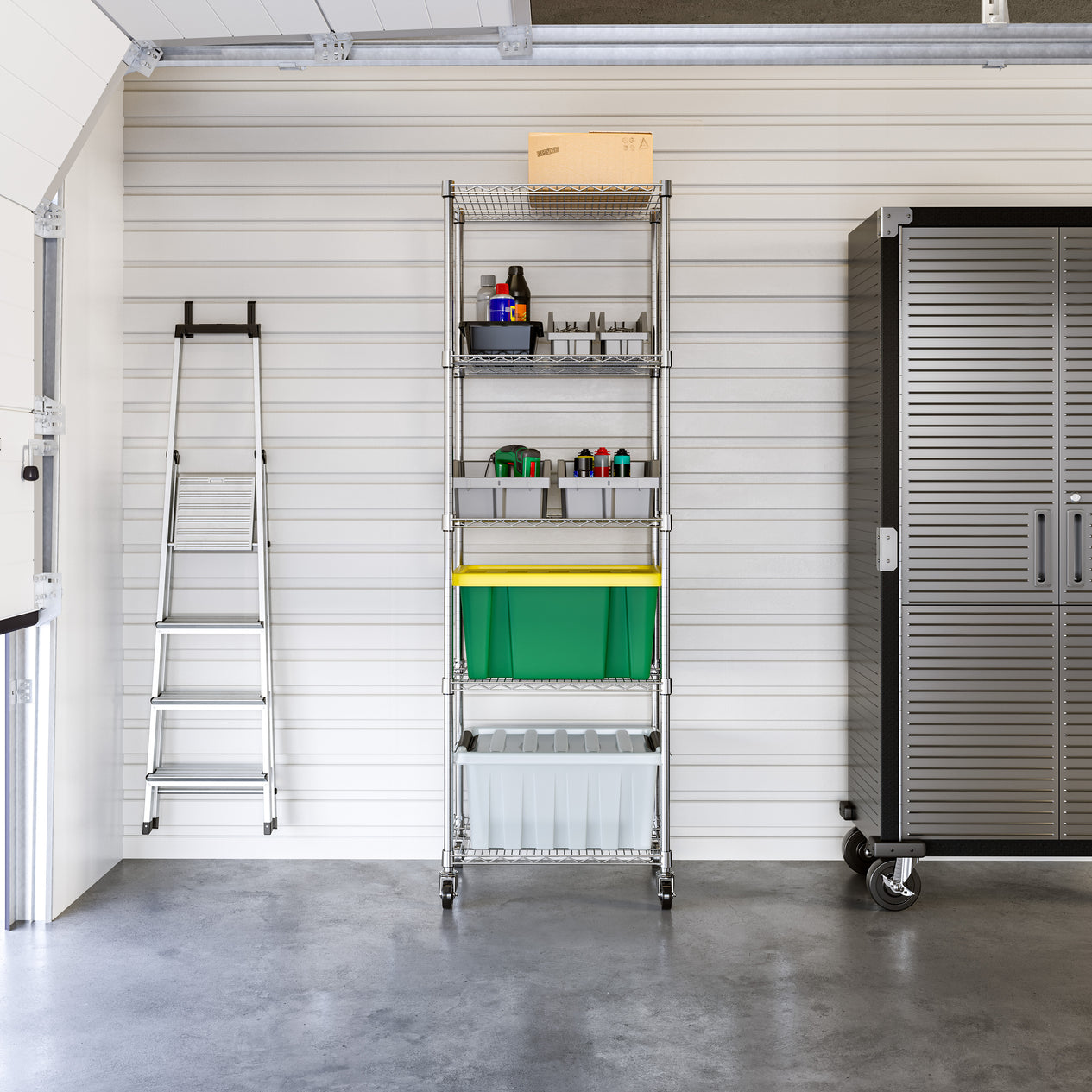 UltraDurable® 5-Tier NSF-Certified Steel Shelving