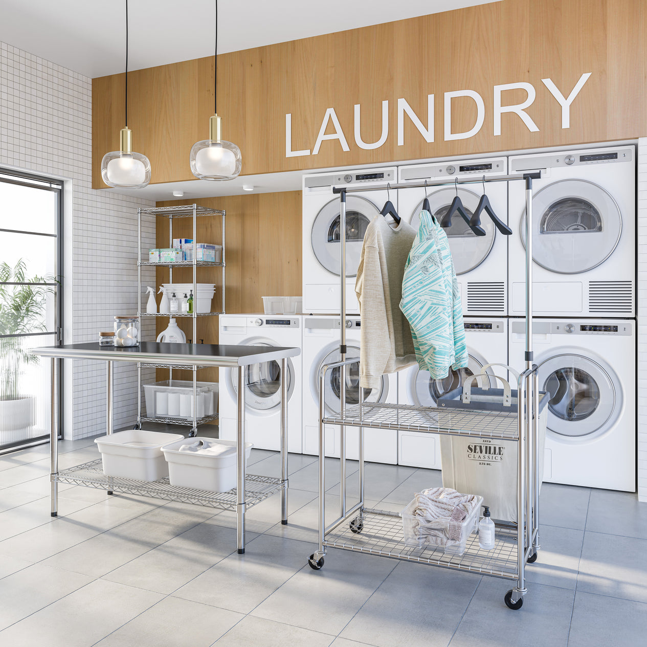 UltraDurable® 5-Tier NSF-Certified Steel Shelving