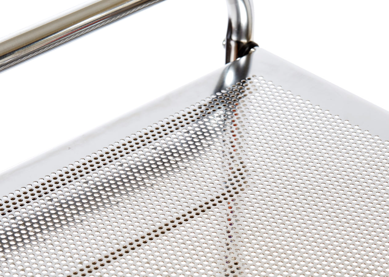 Close up of metal top