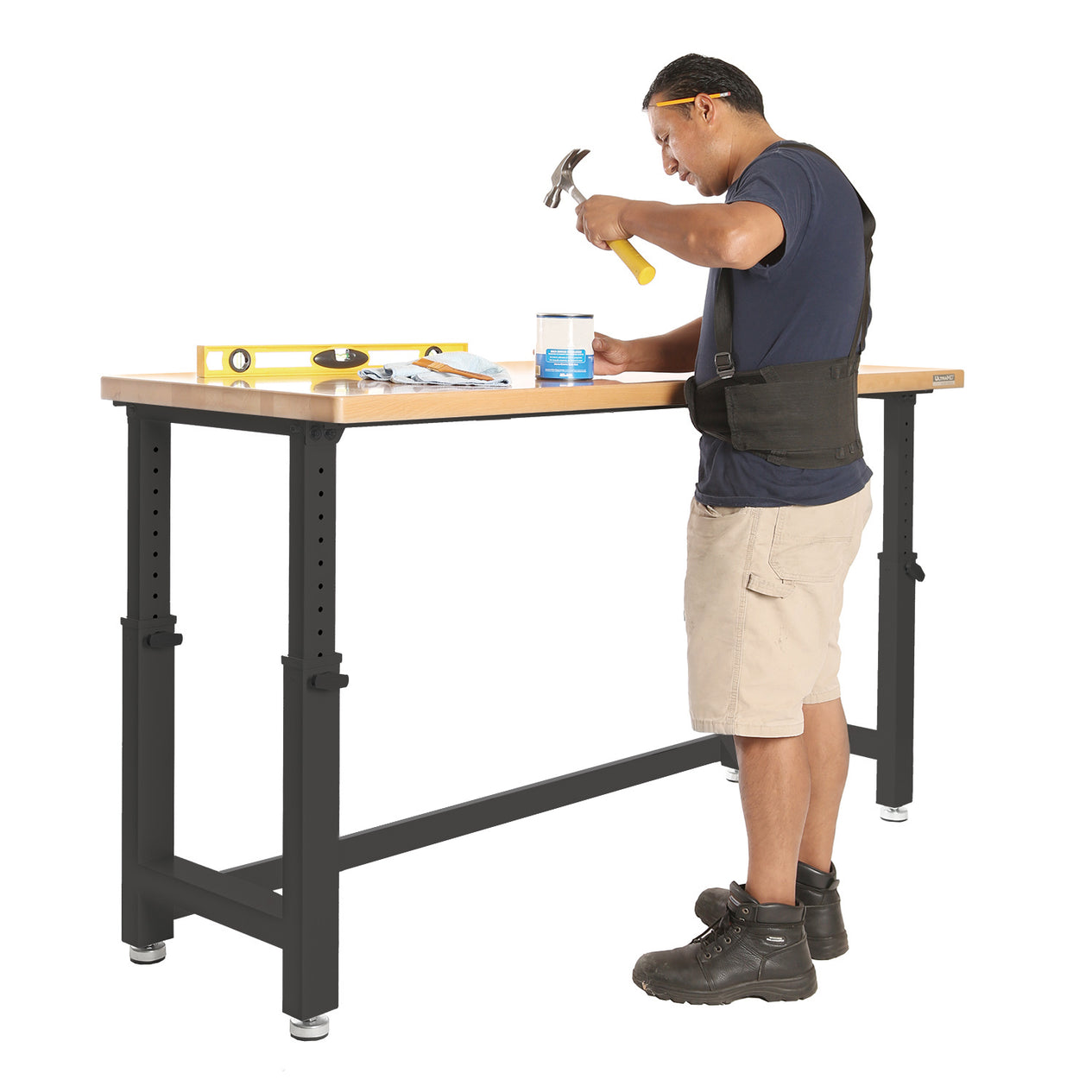 UltraHD® Height Adjustable Workbench, Graphite
