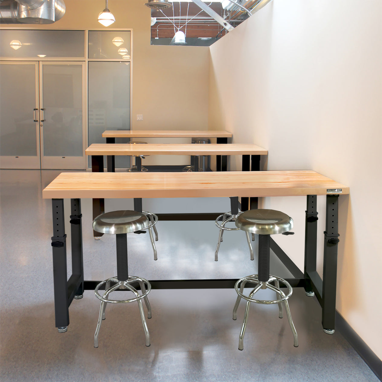 UltraHD® Height Adjustable Workbench, Graphite