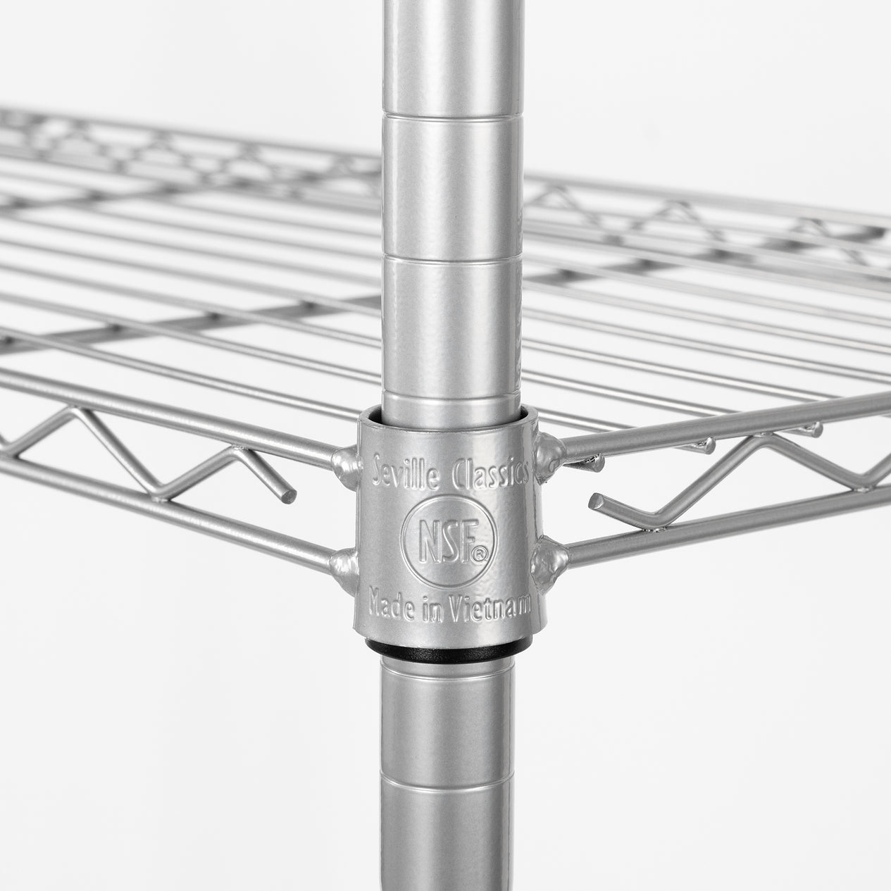 5-Tier NSF-Certified Steel Shelving