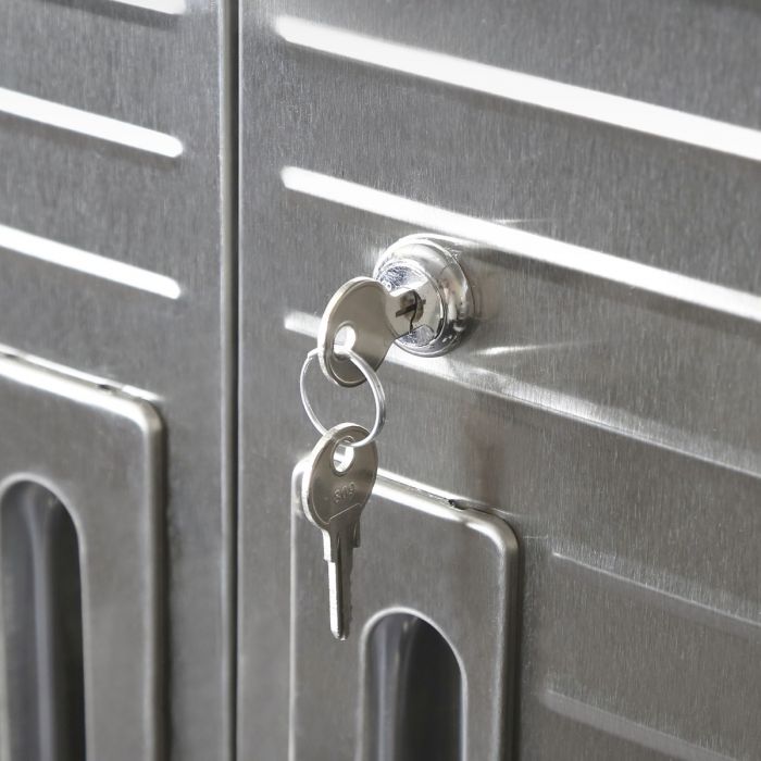 UltraHD® Rolling Storage Cabinet, White