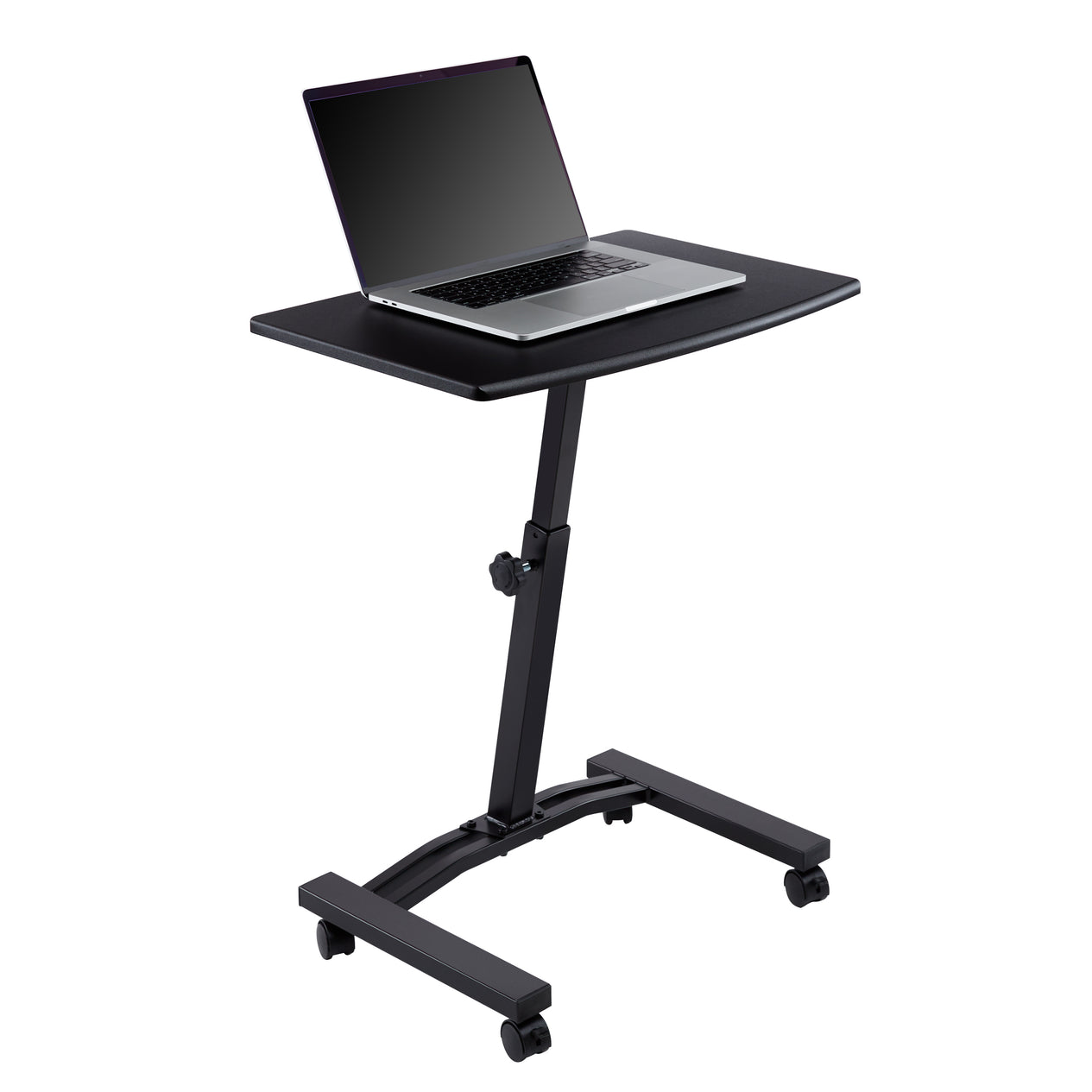 airLIFT® Mobile Laptop Sitting Desk Cart, Black