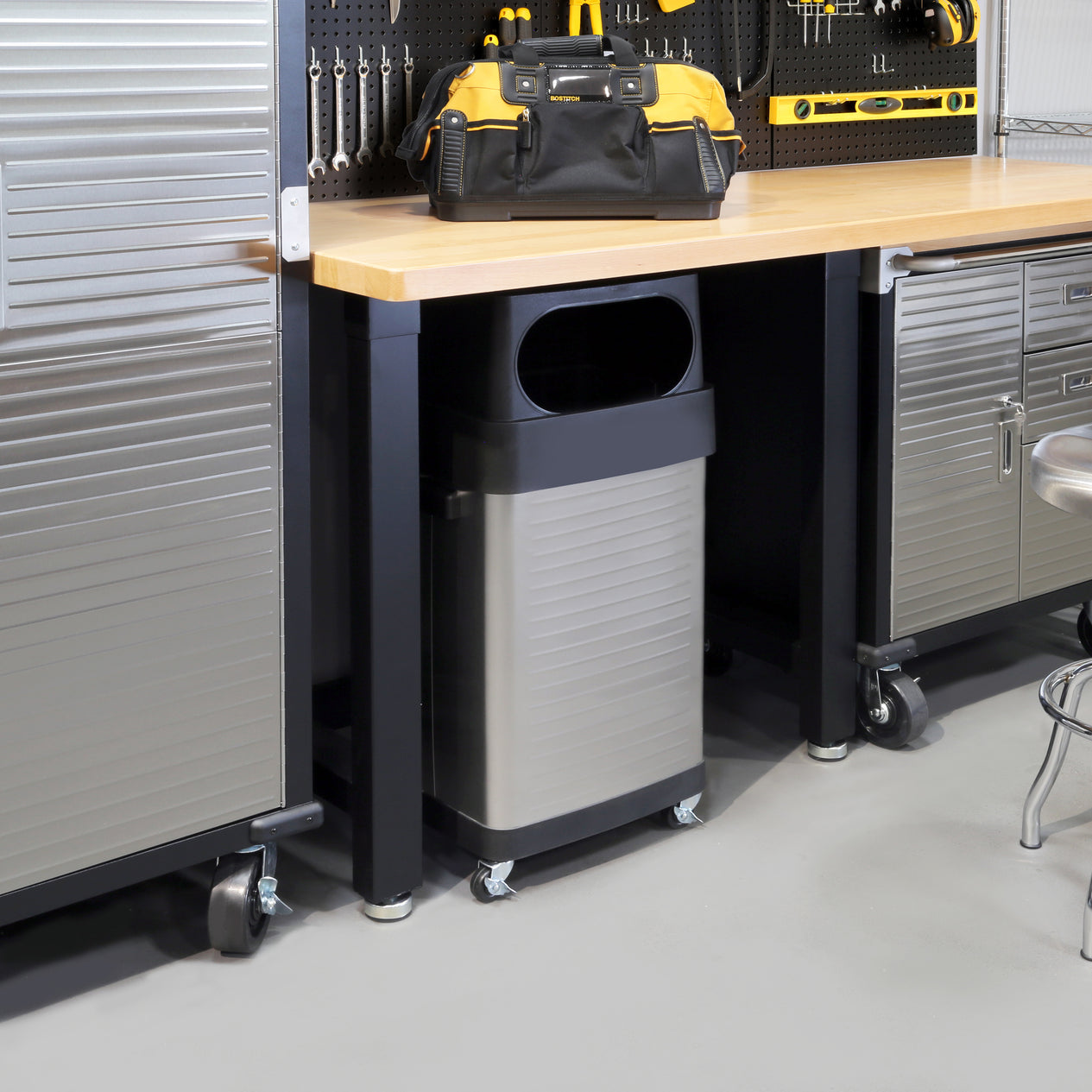 UltraHD® Stainless Steel Trash Can, 17 Gal.