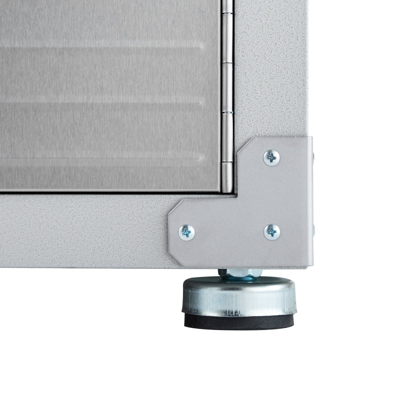 Close up of corner feet