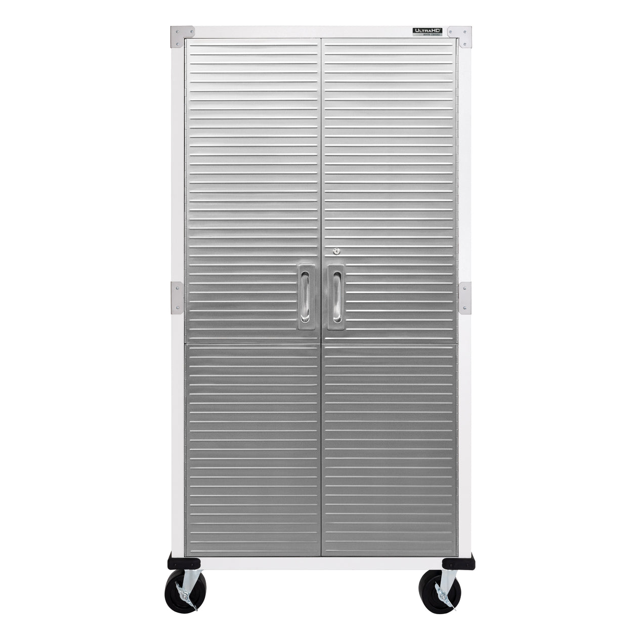 UltraHD® Rolling Storage Cabinet, White