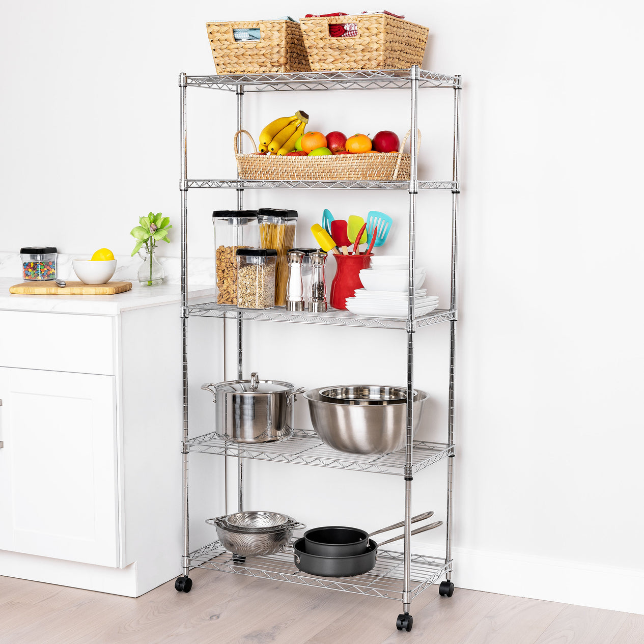 5-Tier Steel Shelving