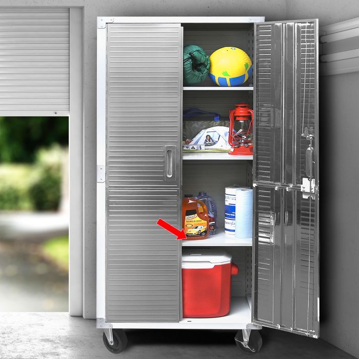 Extra Shelves for UltraHD® Rolling Storage (UHD20133), White C