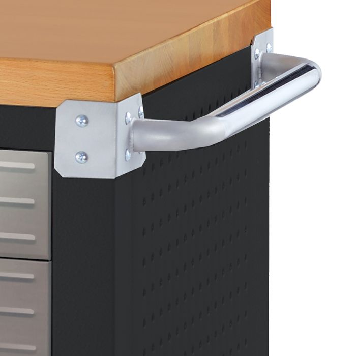 UltraHD® 11-Drawer Rolling Workbench, Graphite