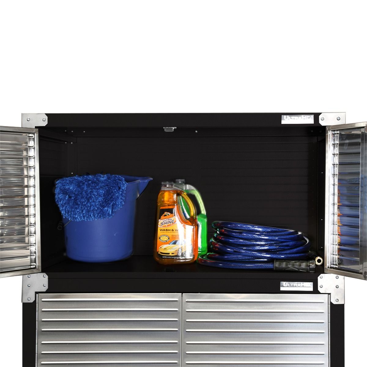 UltraHD® 8-Piece Rolling Storage Cabinet System, Graphite