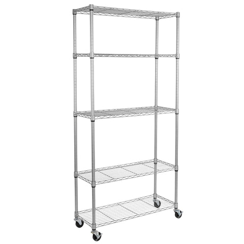 UltraDurable® 5-Tier NSF Steel Shelving