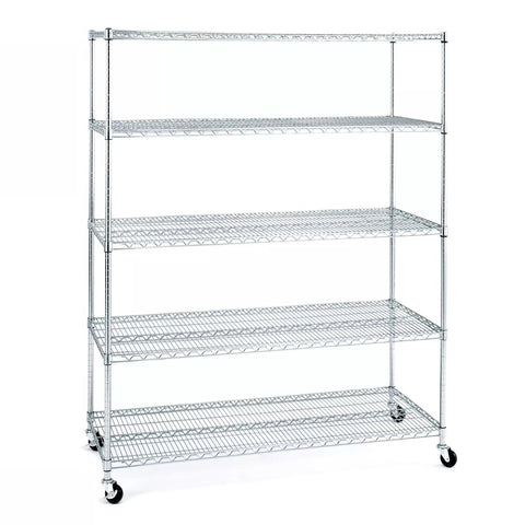 UltraDurable® 5-Tier NSF Steel Shelving