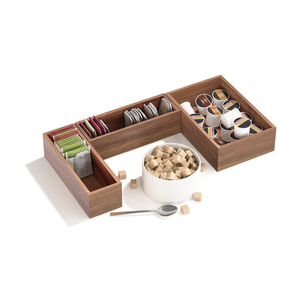 9-Piece Acacia Storage Box Set
