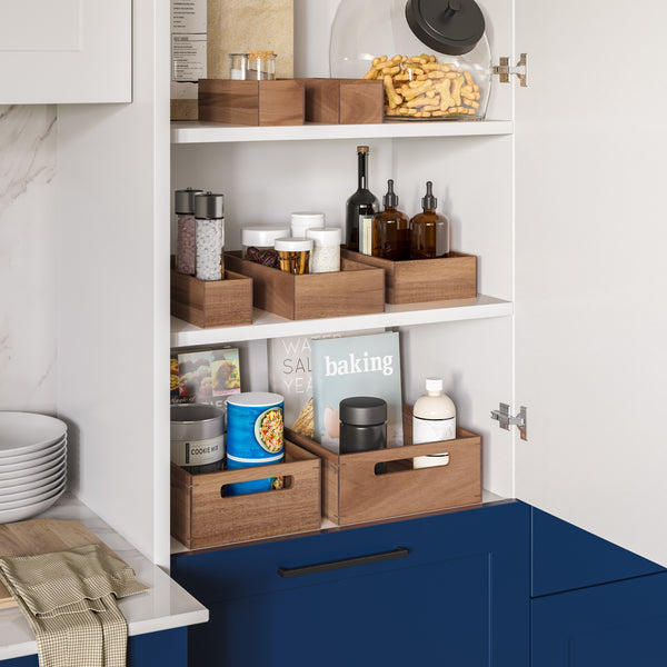 9-Piece Acacia Storage Box Set