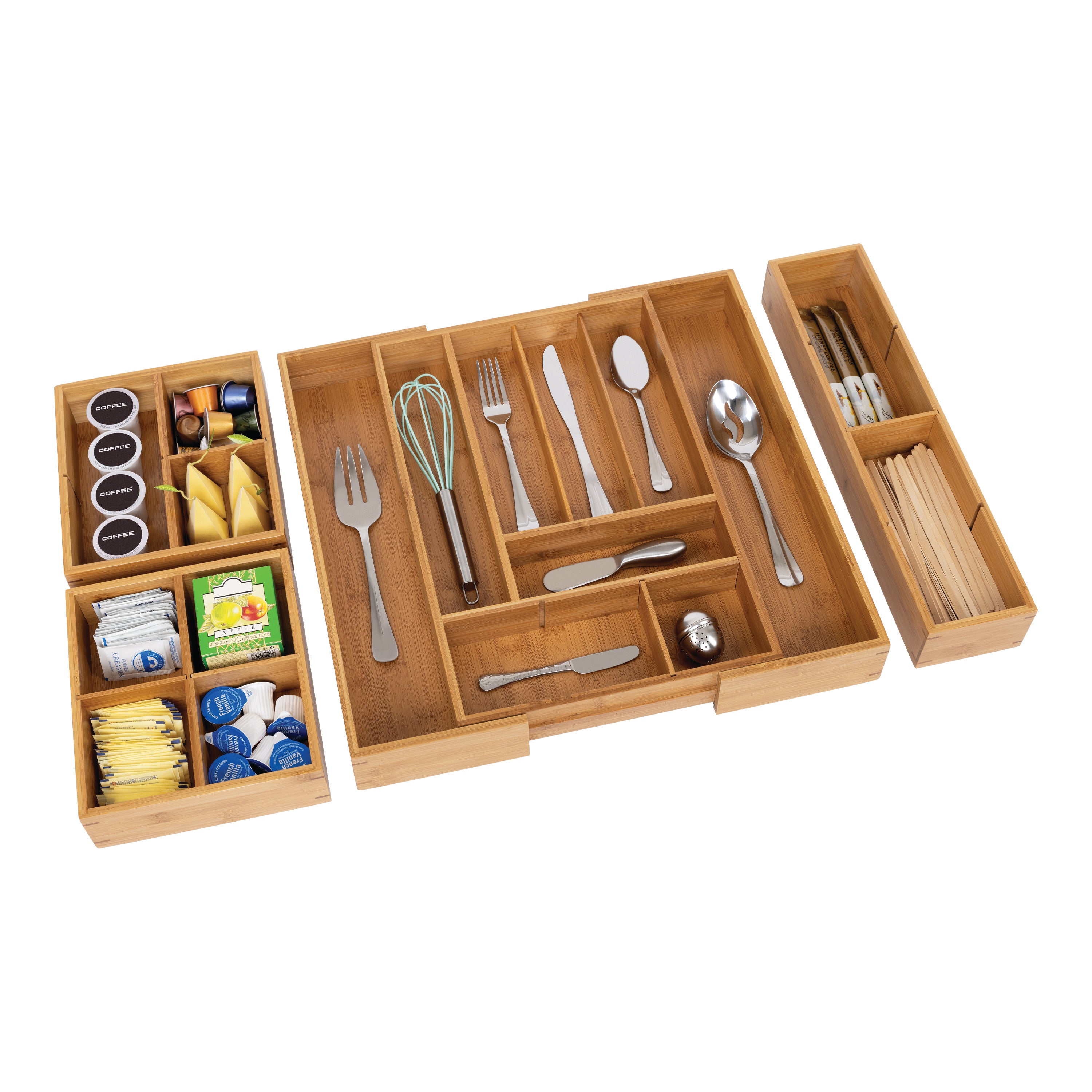 Bamboo Expandable Drawer Organizer: Maximize Space Effortlessly