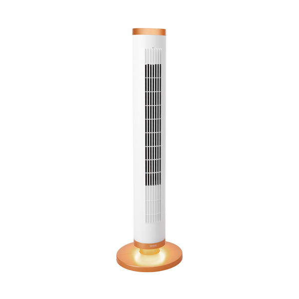 UltraSlimLine® Oscillating Tower Fan with Base Light