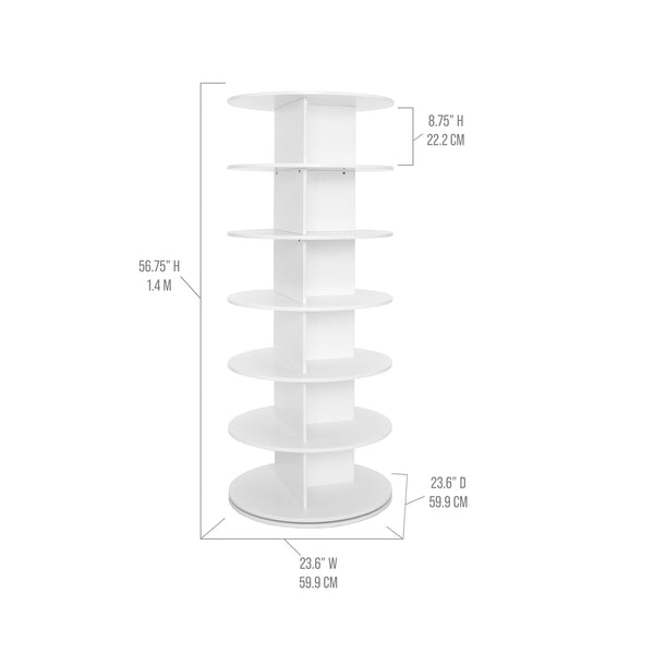 6-Tier Rotating Tower Organizer