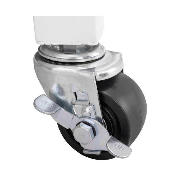 HOME Outdoor Acacia Wood Mobile Potting Bench