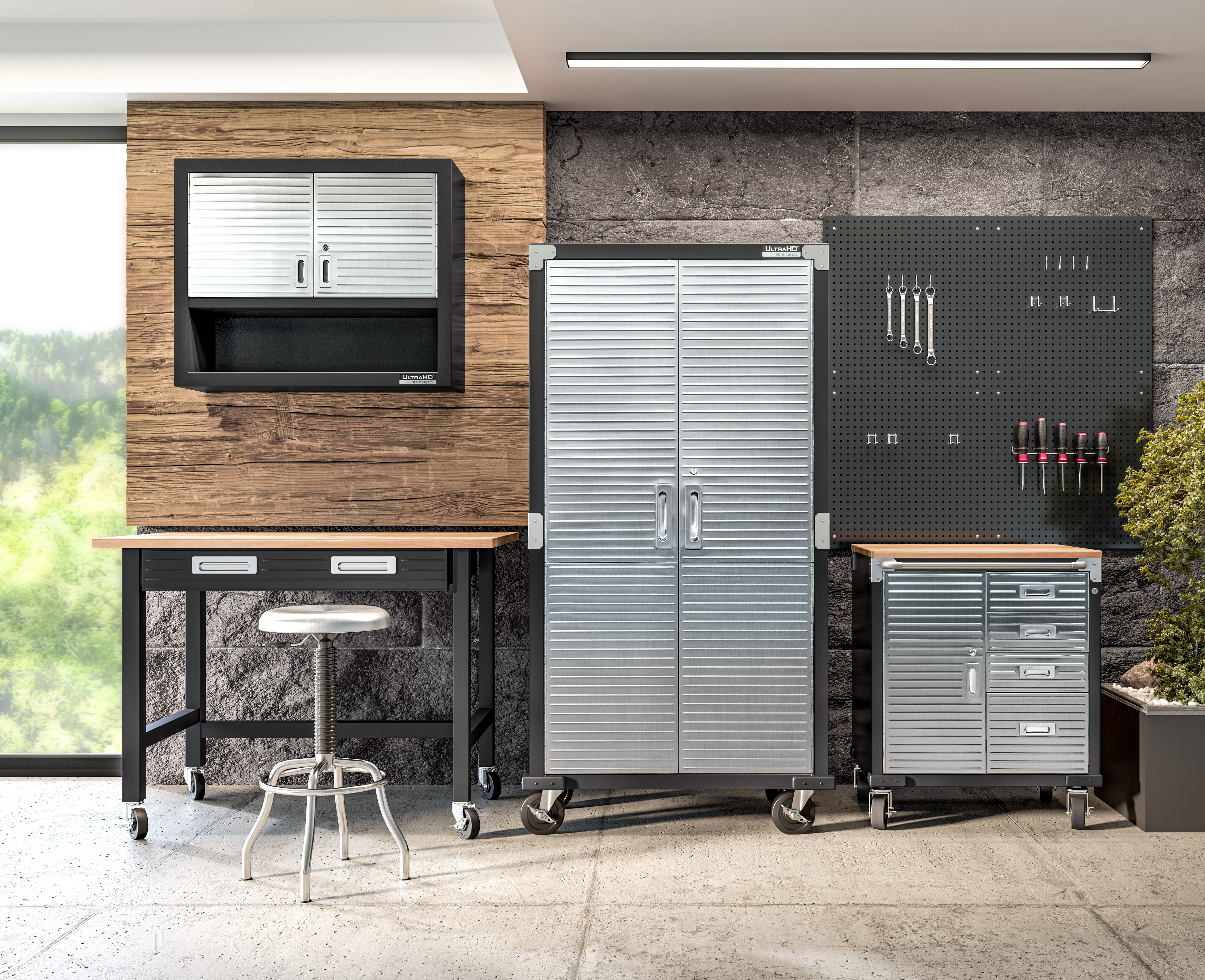 趣味 NAVEYARD UltraHD® 2-Piece Pegboard Set w/ 23 Piece Hook Assortment