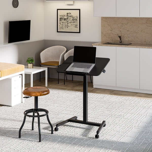 airLIFT® Tilting Height Adjustable Mobile Desk Cart