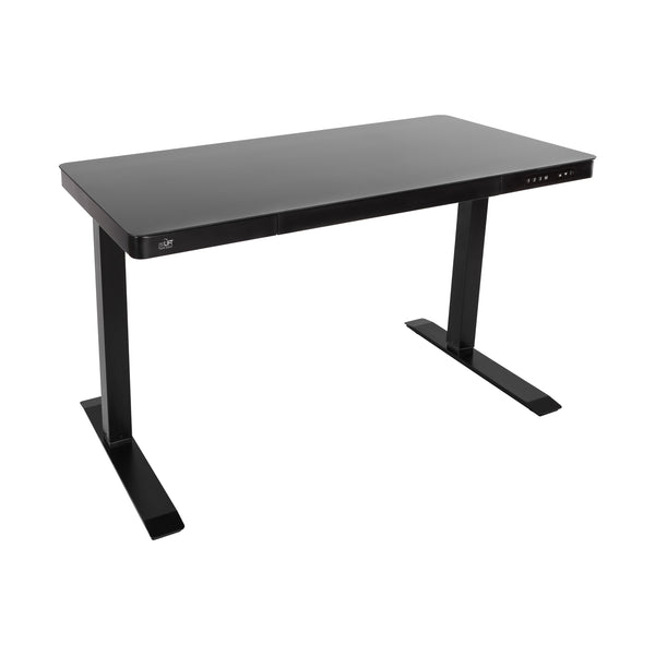 airLIFT® Electric Height-Adjustable Tempered Glass Top Desk